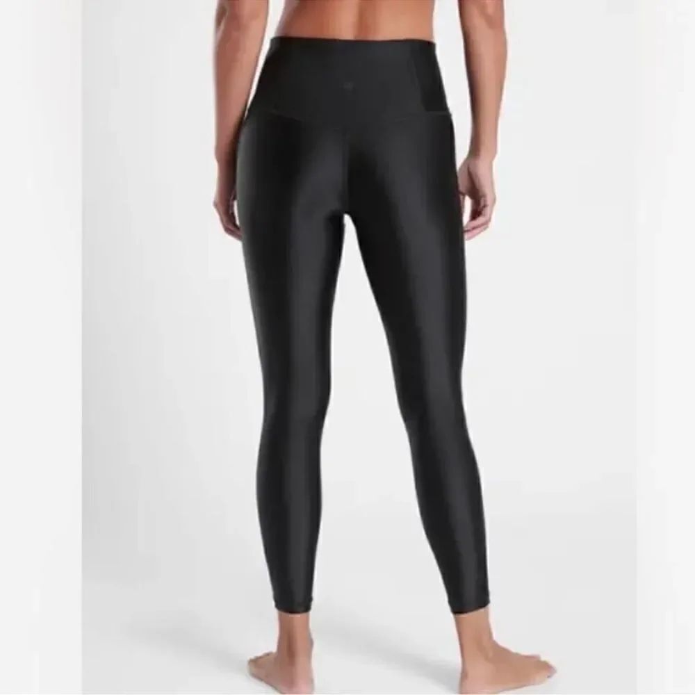 Athleta Elation Shine Tight Black SP